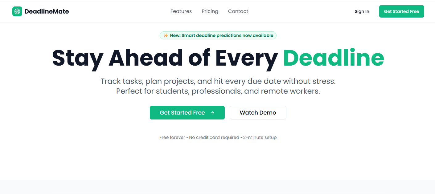 DeadlineMate preview